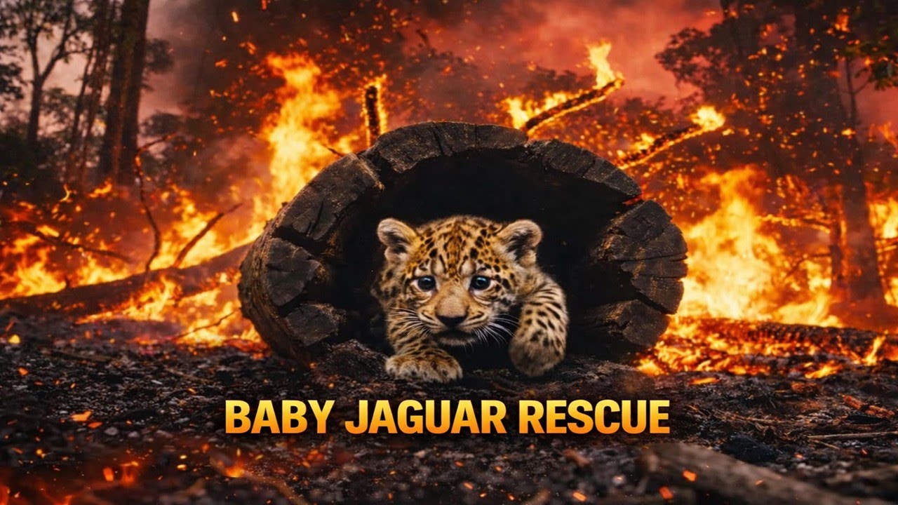 Amazon Ablaze The Life or Death Rescue of a Baby Jaguar