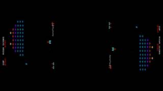Galaxian, Vintage Arcade Game, Holographic Animation For Use With HoloQuad Pyramid Hologram MMD