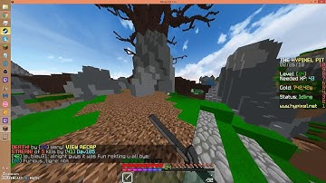 Just some Hypixel Pit footage | Hacker