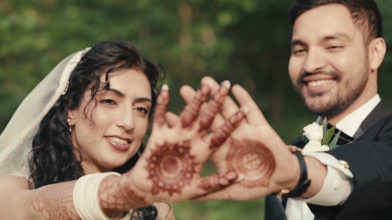 American/Indian multicultural wedding highlight. Film on Canon r6.