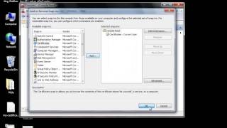 Import your Certificate into Windows Keystore