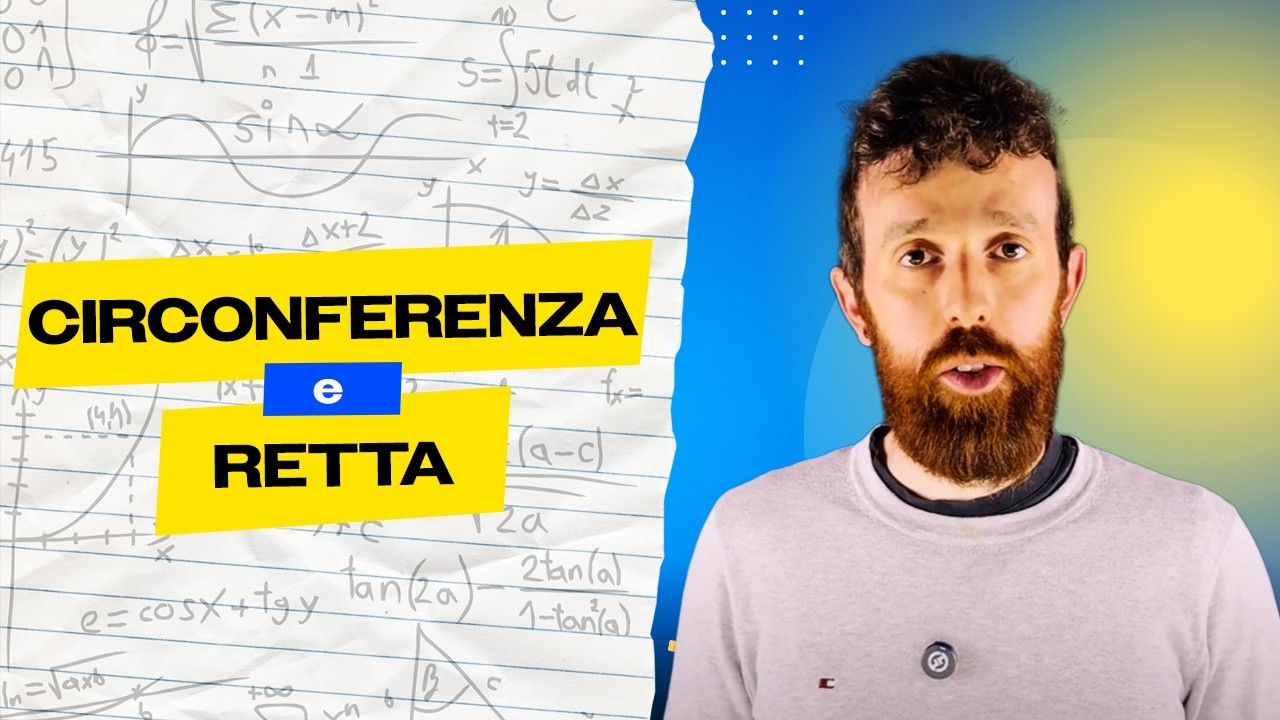 Come capire subito la posizione tra retta e circonferenza 📐