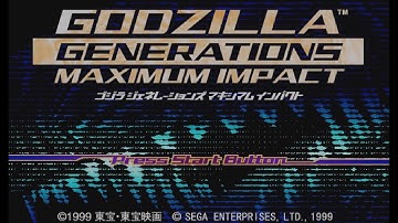 Godzilla Generations: Maximum Impact (Full Game)