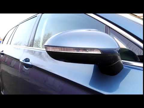 VW PASSAT B8 поворотники в зеркалах - как было