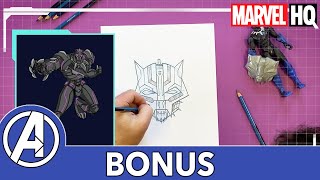 Mech Strike DRAW! | Black Panther's Shield | Marvel's Avengers: Mech Strike