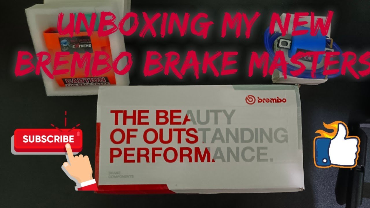 Unboxing my Brembo Brake Master for my Rusi Rfi 175 - YouTube