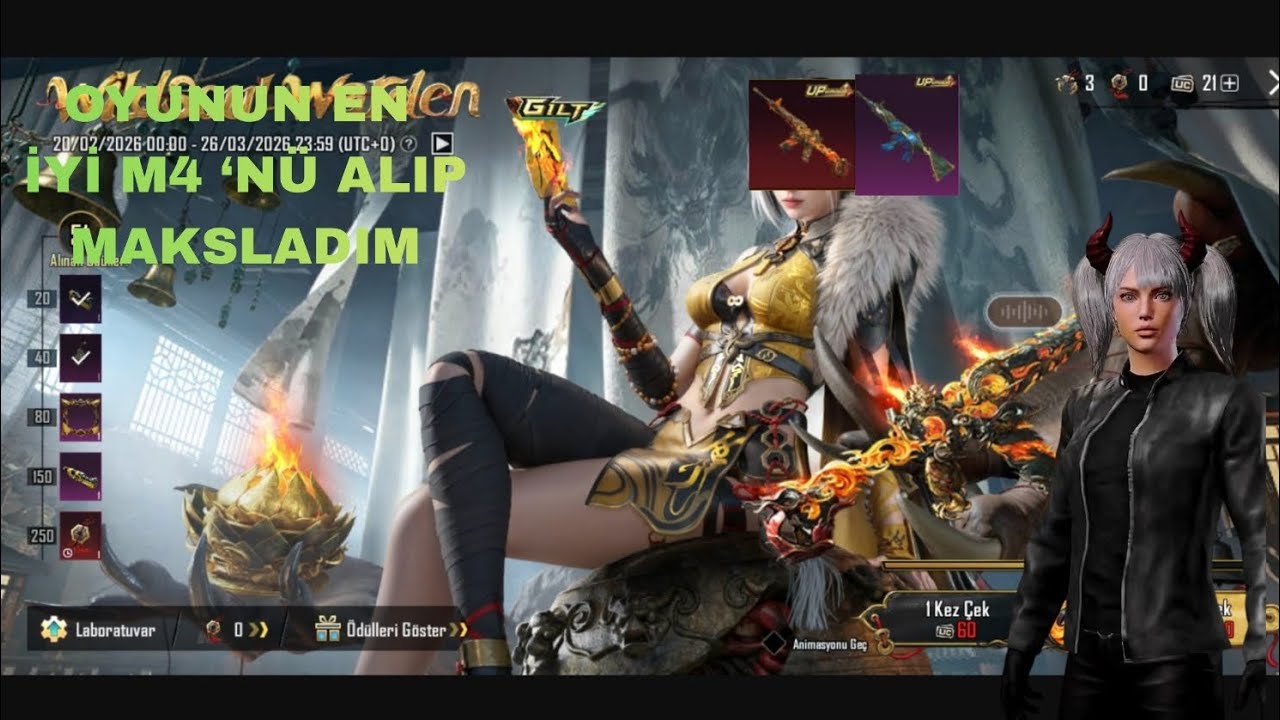 YENİ GELEN ALEVLİ M4 VE YAKAN KÜKREME M4 ALIP MAKSLADIM