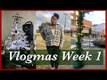 Vlogmas Week 1 | putting up Christmas tree, Christmas parade,Black Friday, etc.