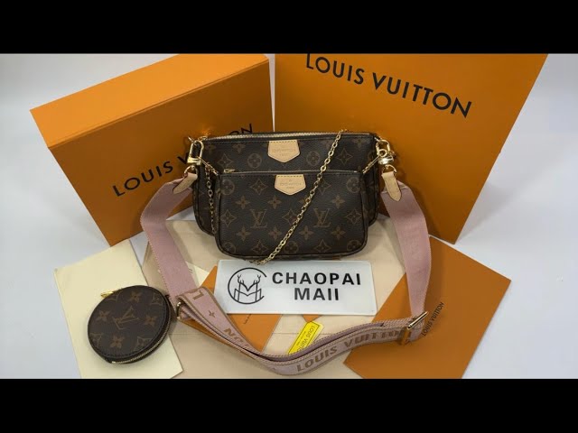 Louis Vuitton Multi Pochette Accessoires M44840 Monogram Canvas Crossbody  Bag