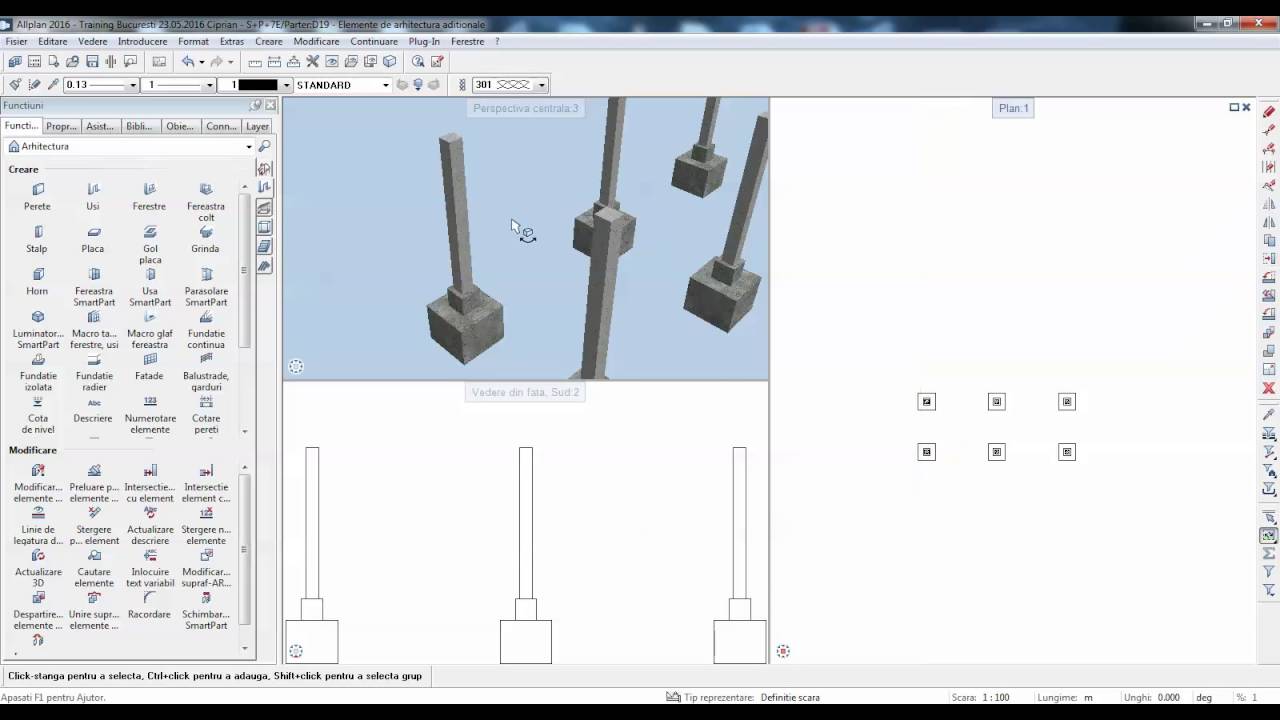 #19 Modelare fundatii