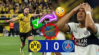 🚨DORTMUND DÉPASSÉ LE CLUB DU CAPITAL...SANCHO SENSATIONNEL..MBAPPE INVISIBLE