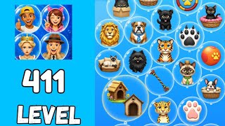 Bubble Match Level 411 Walkthrough Solution