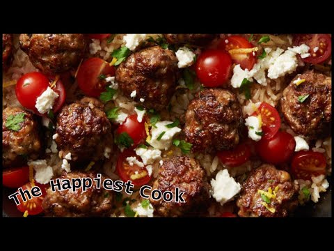 Greek Meatballs and Rice – Unleash The Flavor!