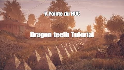 Restylex Farcry 5 map editor : Dragon Teeth Tutorial