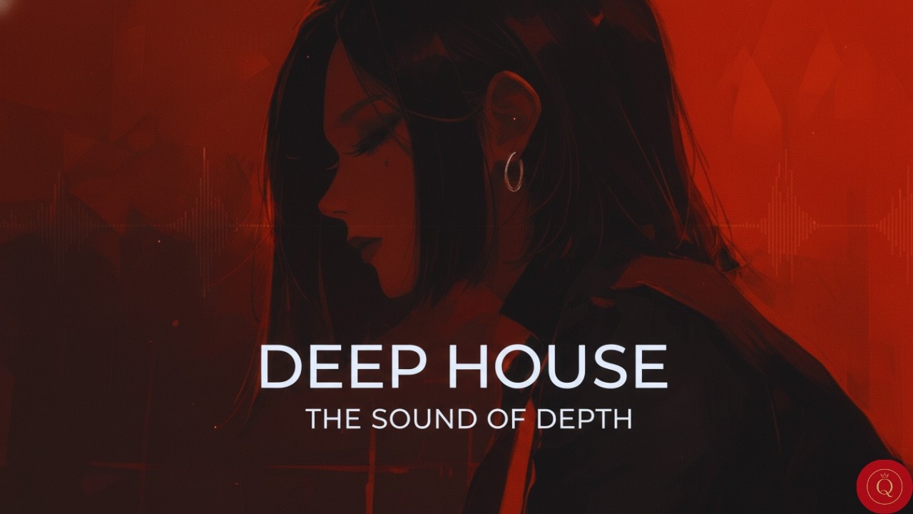 Deep House Red Noir 24/7 🖤 Emotional Chill House Live Radio | The Sound of Depth