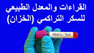 HbA1c Test | معدل السكر التراكمي الطبيعي | قراءات تحليل السكر التراكمي (الخزان)