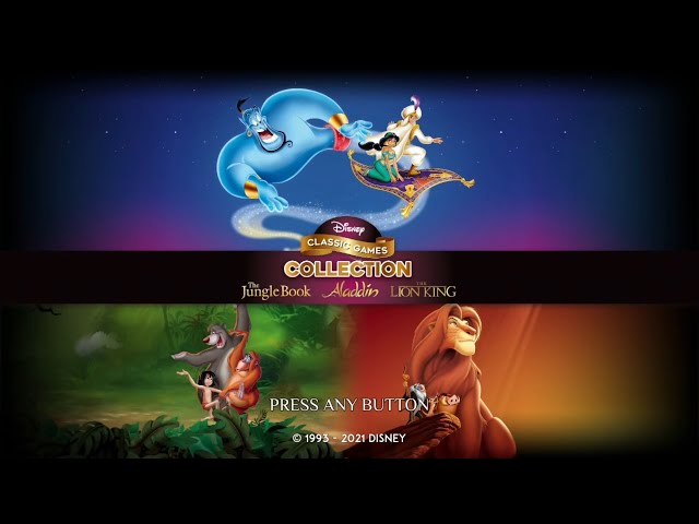 Disney anuncia coleção de jogos clássicos com Aladdin, Rei Leão e Mogli