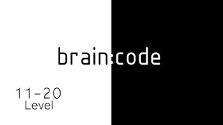 Прохождение головоломки brain:code (с 11-20 уровень).