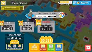 Pokemon Quest: 0:50 run on 12-B