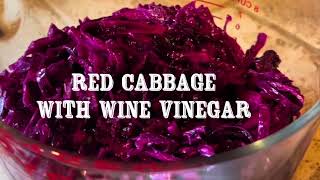Red cabbage in Wine vinegar, Northwoods Inn copycat recipe
