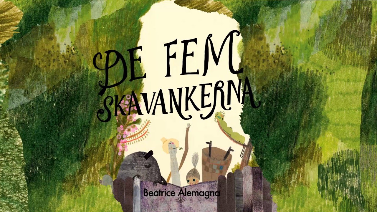 »De fem skavankerna« av Beatrice Alemagna
