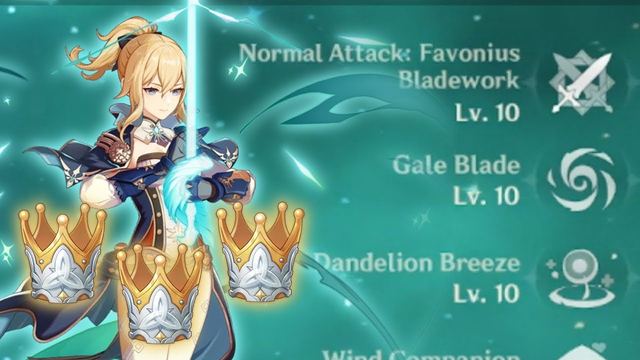 TRIPLE CROWNING A CHARACTER FOR THE FIRST TIME (Genshin Impact) YouTube