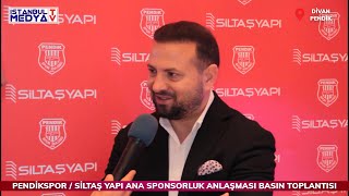 Siltaş Yapı Murat Özdemir - Pendikspor Ve Siltaş Yapı Basın Toplantısı
