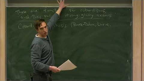 Dr. David Jordan | Dualizability and orientability of tensor categories