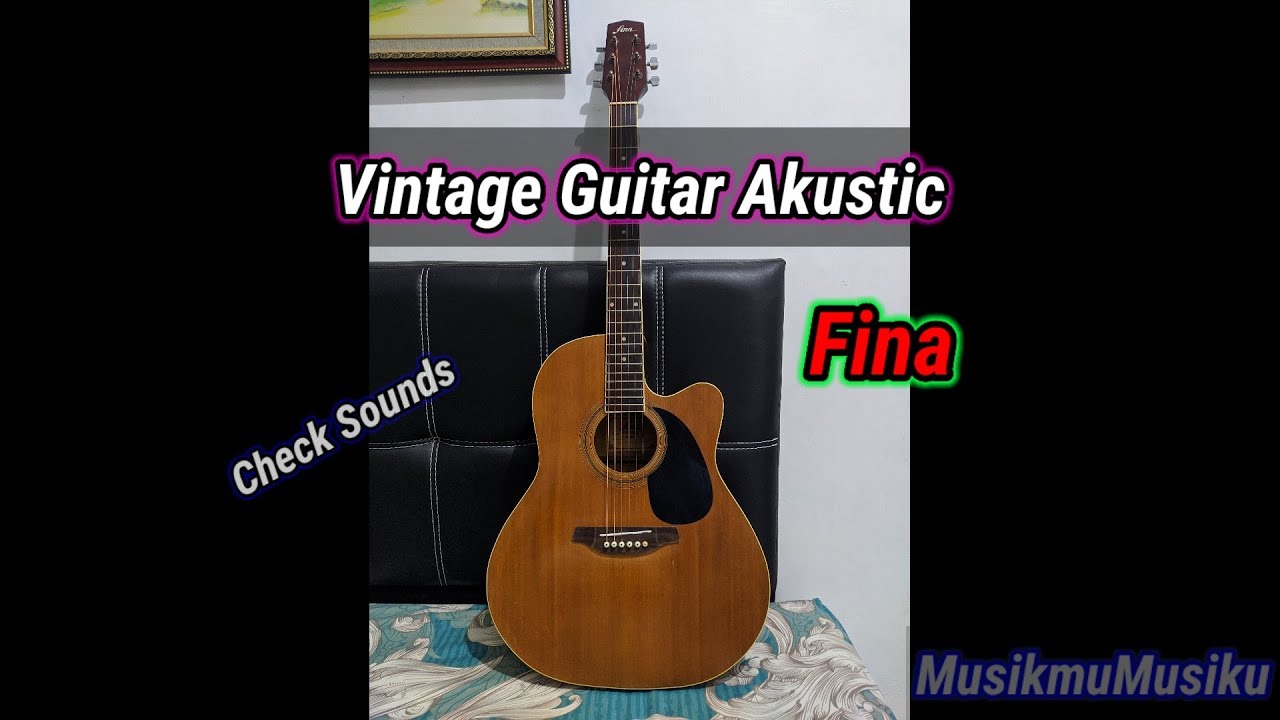 Check sounds Vintage Guitar Fina - YouTube