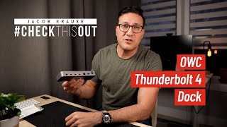 New OWC Thunderbolt 4 Dock & How It Works With The M1 Mac Computer