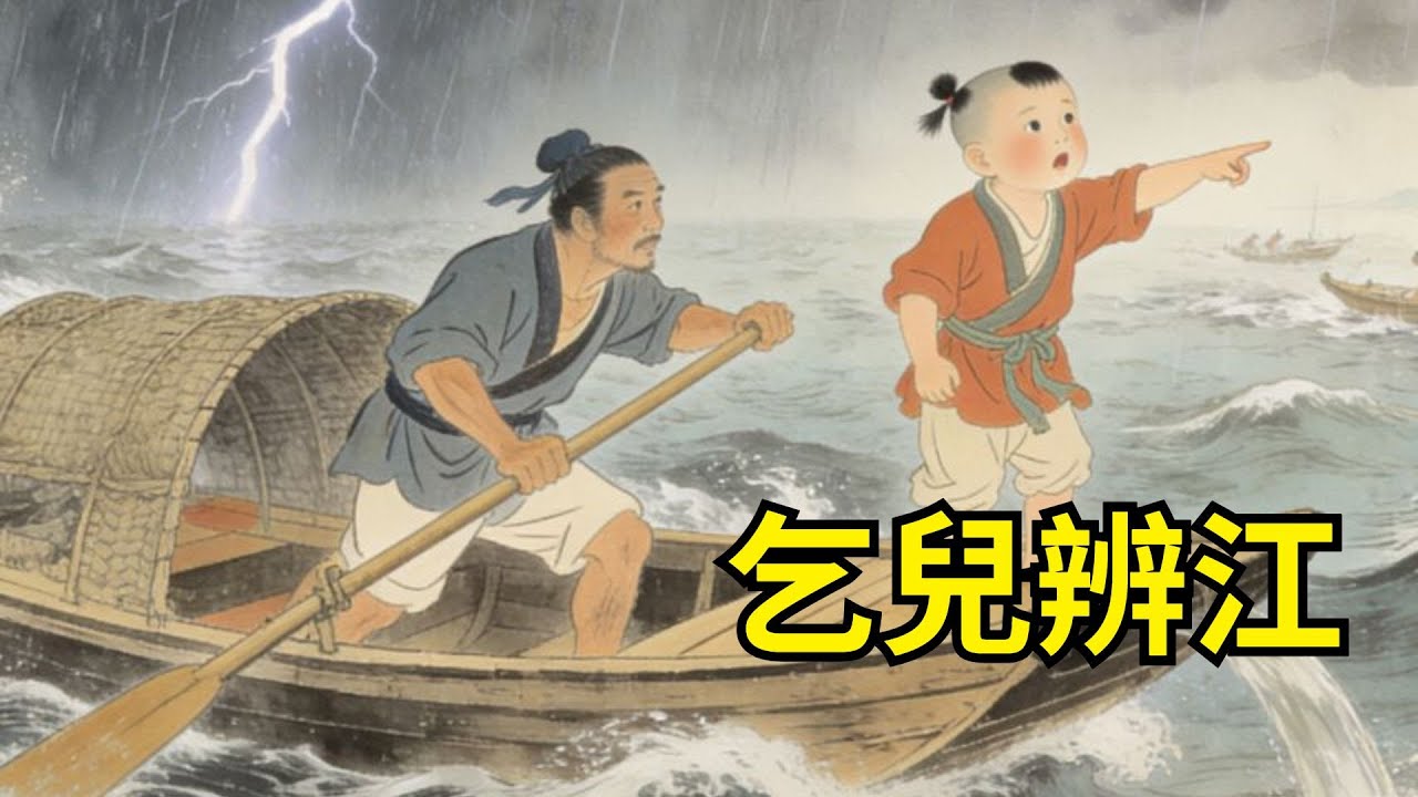 船伕收留落水乞兒，誰知他能辨江流暗湧！暴雨將至，他急喊「快移船！」，躲過百年洪峯，救下整村漁船性命！故事頻道聽書民間故事説書善有善報 