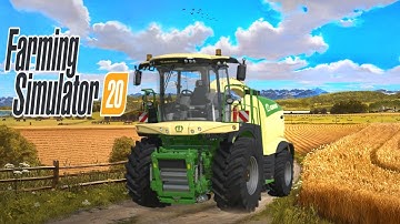 farming simulator 20 Wheat Harvest & Straw Sell fs20 | Timelapse |