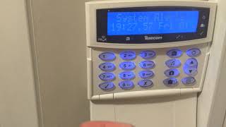 How to reset a Texecom alarm panel