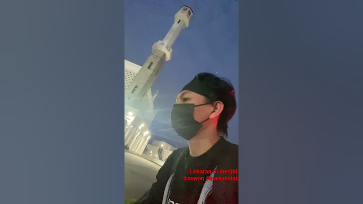 Lebaran pertama di itaeowon koreaselatan idul fitri 1444H