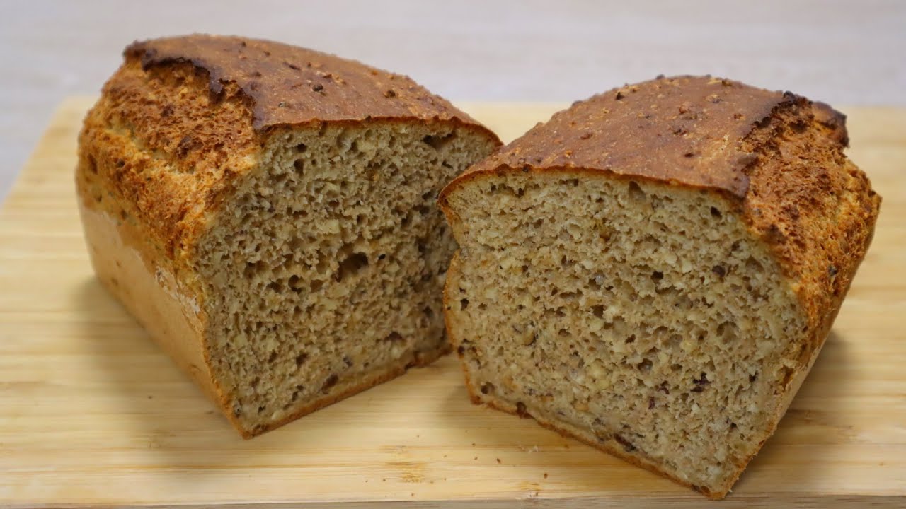 Schnelles Dinkel - Vollkornbrot mit Haselnusskernen | Brot backen ...