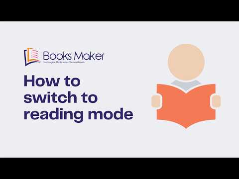 How to switch to reading mode