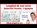 Cálculo Integral Clase #20: Longitud de una curva