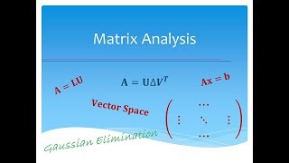 Matrix Analysis, KMITL - Lecture 5 (Rank, Mean square error approximation, Eigenvalues, Eigenvector)