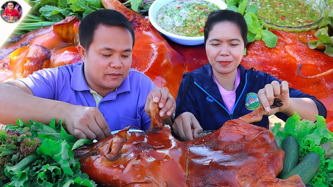 หมูหันหนังกรอบ น้ำจิ้มรสเด็ดแซ่บคักอิหลี โต้ลมหนาวแก้มือรอบก่อน