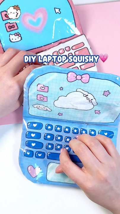 Cute Laptop Squishy💻☁️