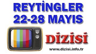 En Çok İzlenen Diziler - 22-28 Mayıs 2017 Reyting Sonuçları Haftalık Dizi Reytingleri
