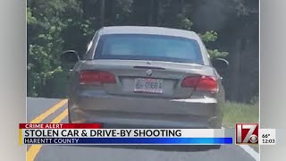 Stolen car involved in Harnett County shooting