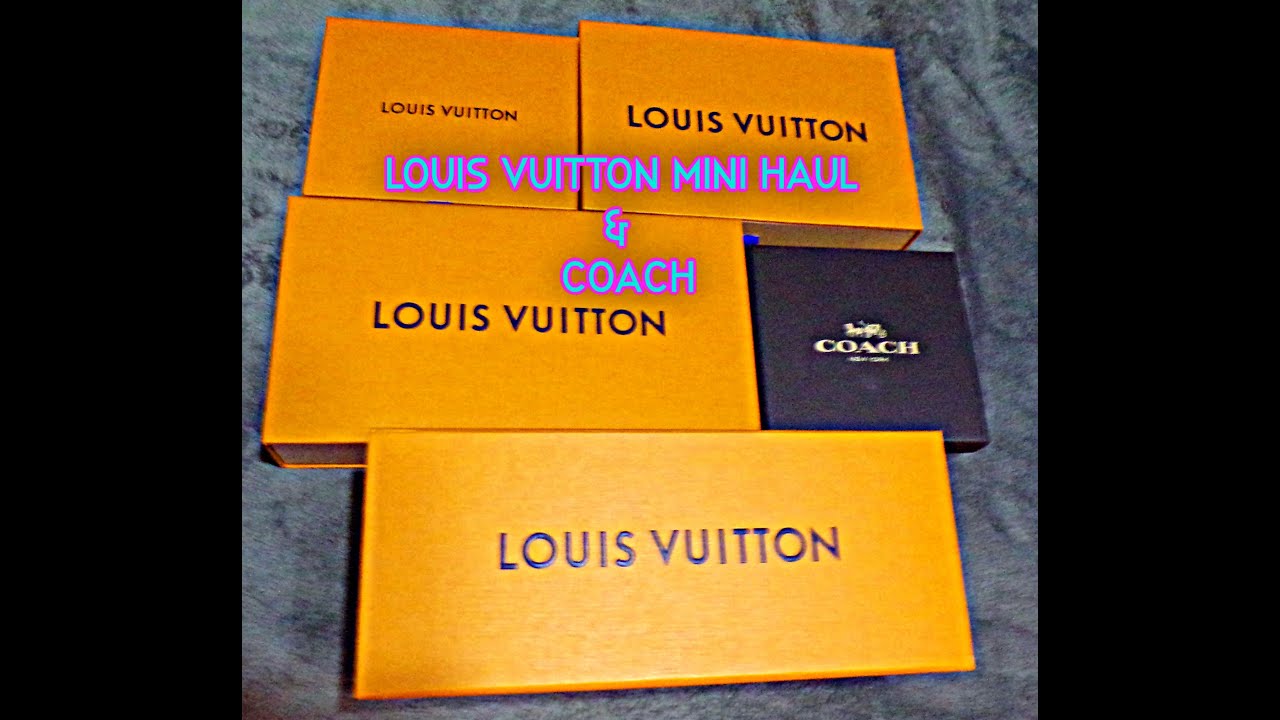 Luxury Accessory Haul, Louis Vuitton Unboxing, Versace