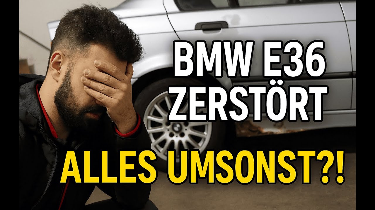 BMW E36 zerstört .. Alles umsonst?!