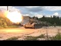 T-34-85 various shooting in slo-mo