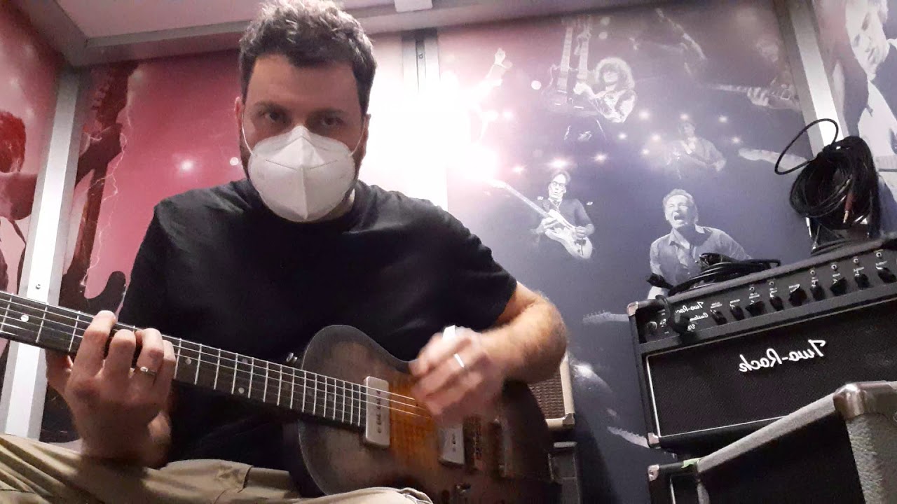 --DRIVE-- WIDE SKY P125, Fender Super amp, clean sound