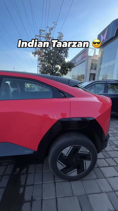 Indian Tarzan Mahindra electric car #mahindra