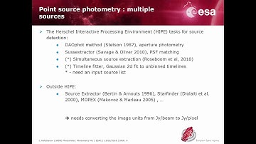 SPIRE Photometer: Photometry of point sources
