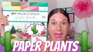 DCWV DIY PROJECT STACK | Paper Plants