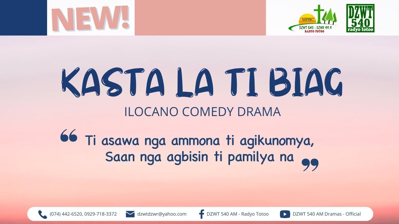 Kasta la ti Biag - October 25, 2025 #IlocanoComedyDrama #DZWTDramasOfficial
